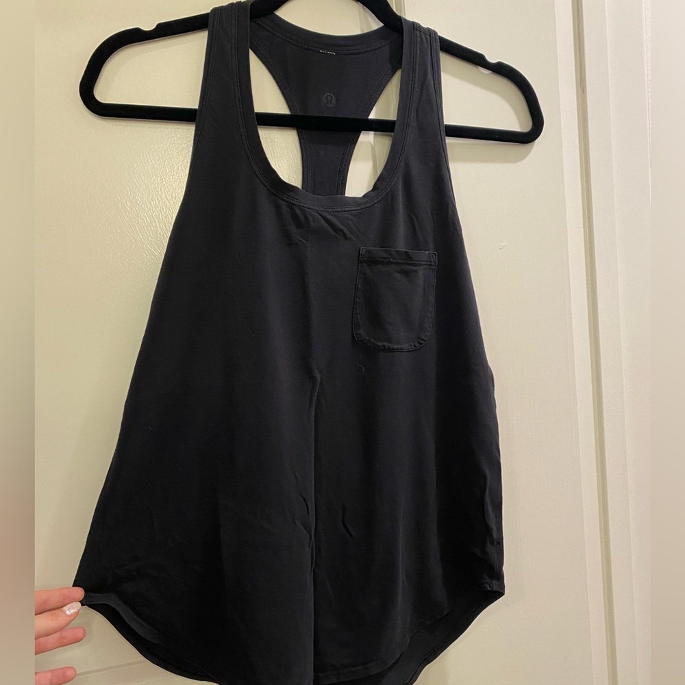 Lulu lemon black tank top